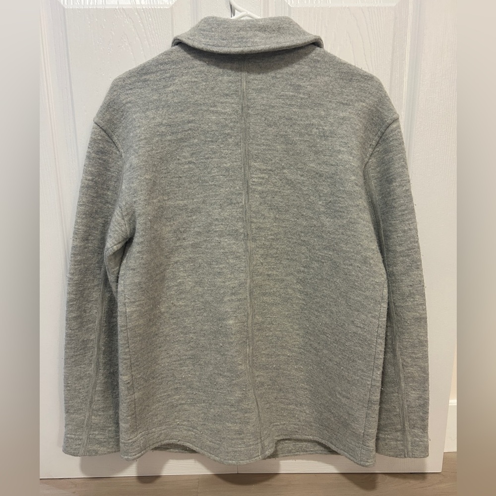 Madewell Boiled Merino Wool Sweater Shirt Jacket - Picture 12 of 12